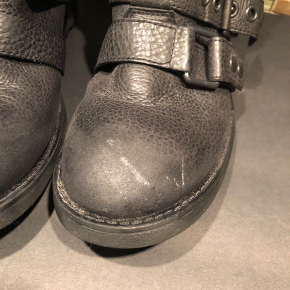 Ash Zipper Combat Boots Size 39 - Picture 3 of 5